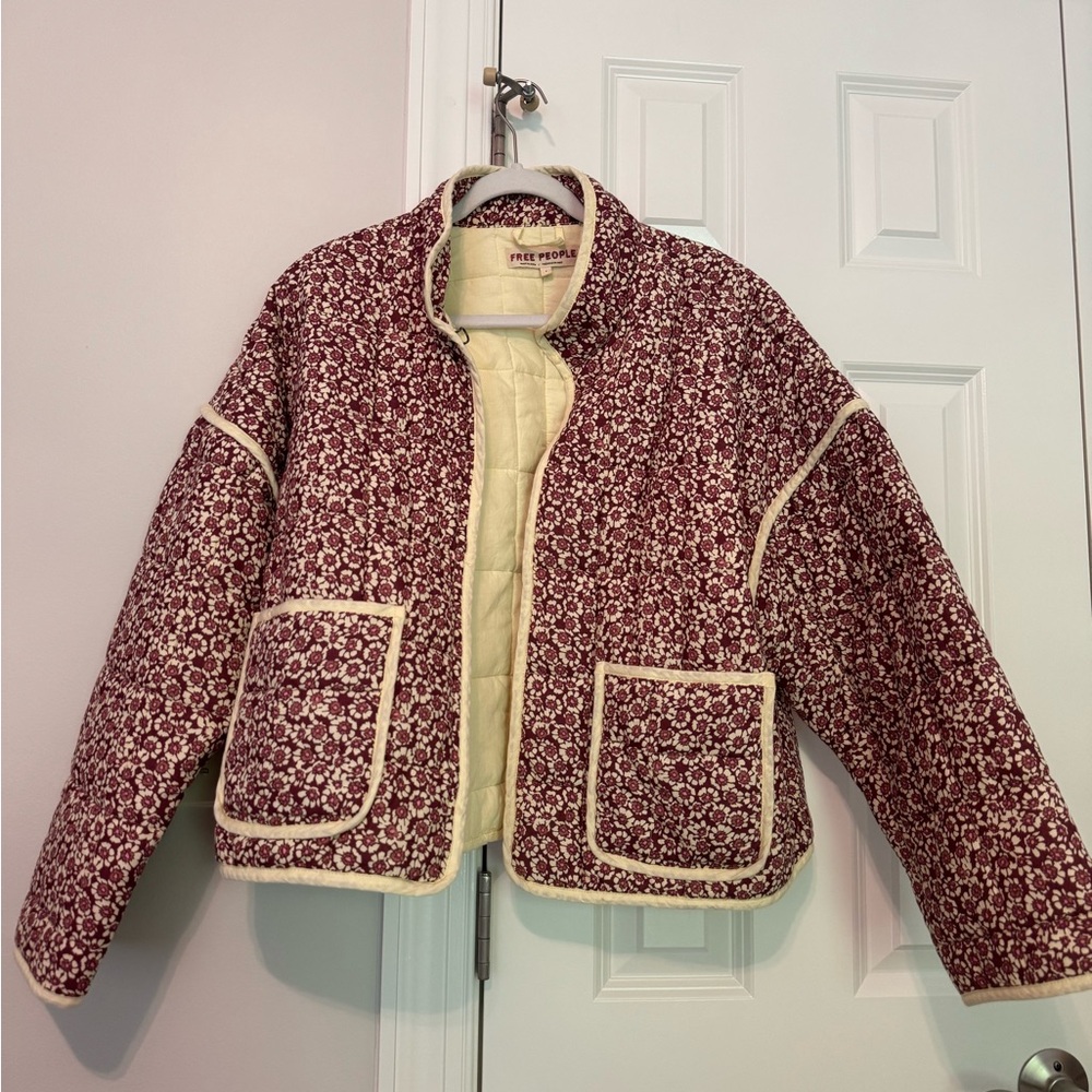 Free People Quilted Jacket